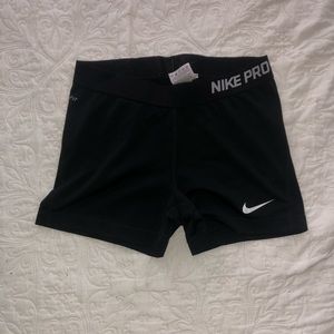 Nike Pro Black Spandex Shorts